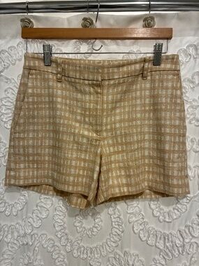 Ann Taylor gingham shorts